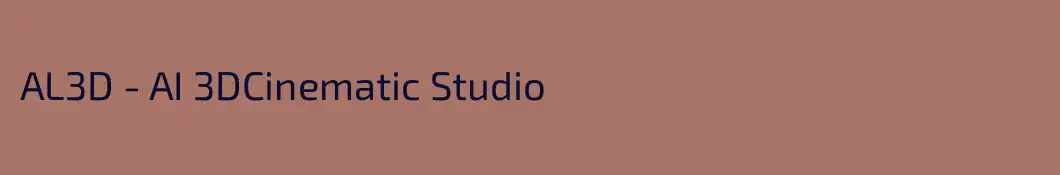 AL3D - AI 3DCinematic Studio